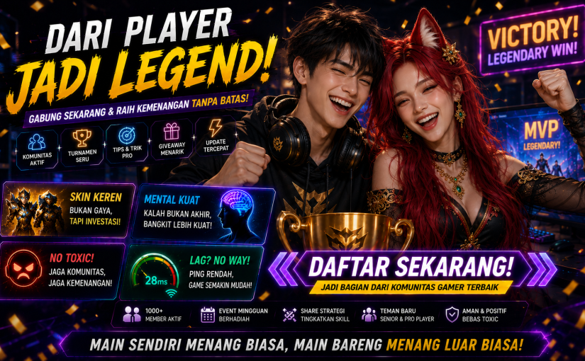 Dunia Virtual: Ruang Ekspresi dan Identitas Baru Gamer